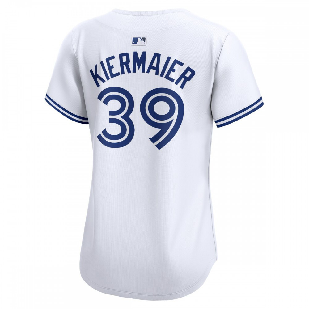 Kevin Kiermaier Toronto Blue Jays Women's Home Limited Player Jersey - White-Pro Kit Vault | Brand New 26/27 Sports Jerseys